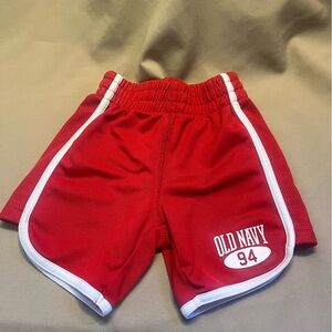 Baby Boy Red Old Navy Shorts Size 18M-24M